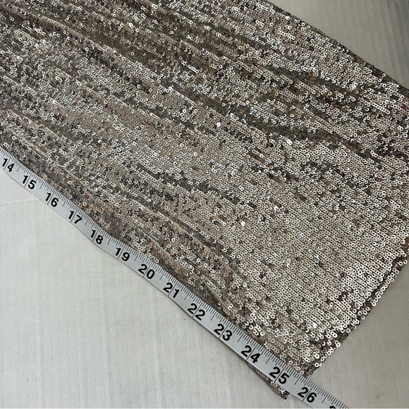 Express High Waist Sequin Pleated Cropped Trousers SZ XS - Picture 14 of 14